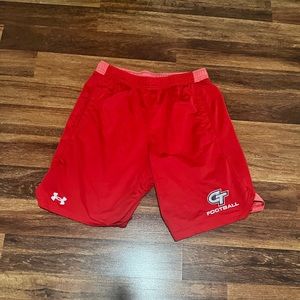 These are college football shorts 1of1 size Medium